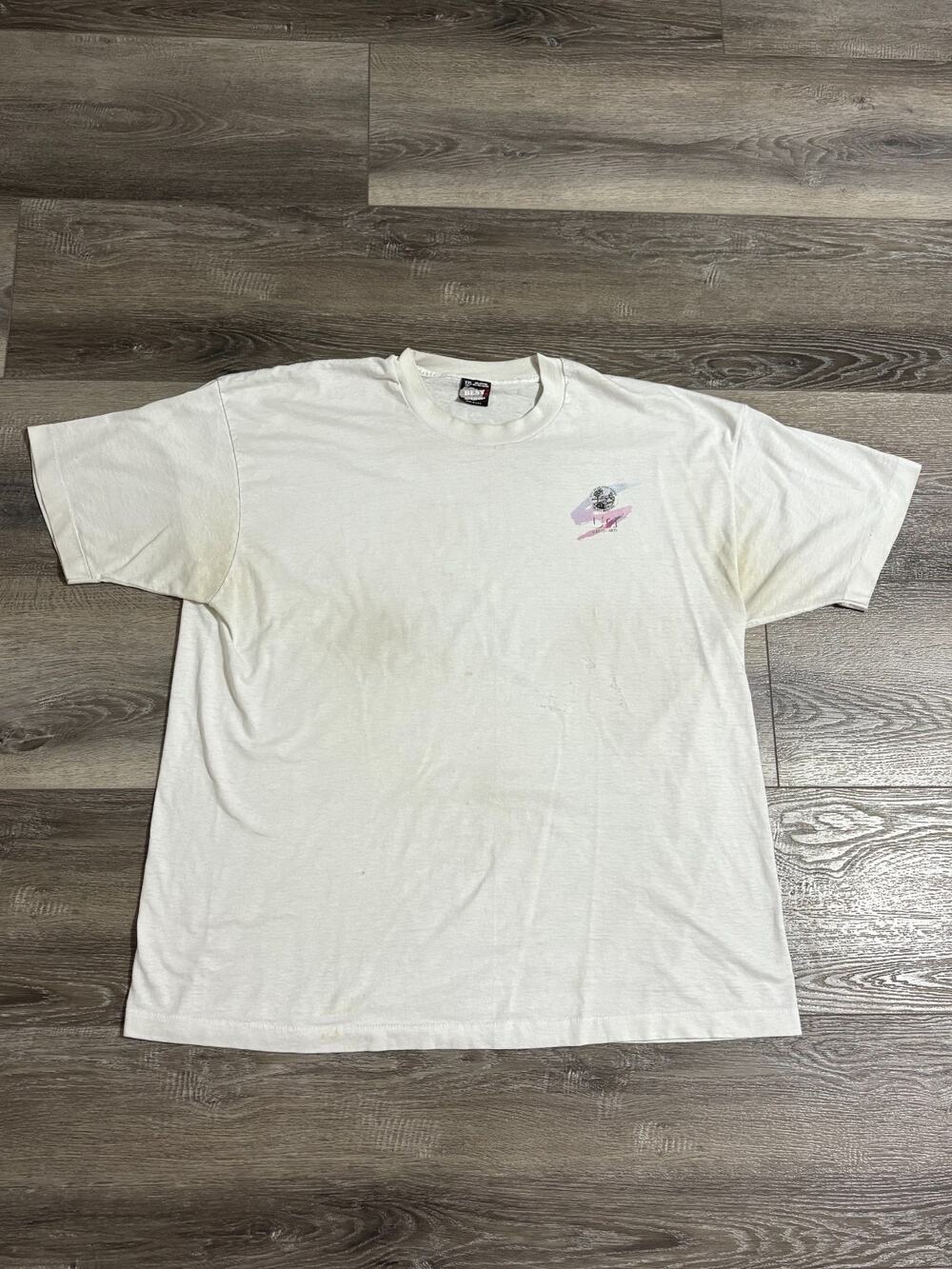 Vintage 90s United Arts Of Central Florida Art Shirt Single Stitch - Men XXL 2XL